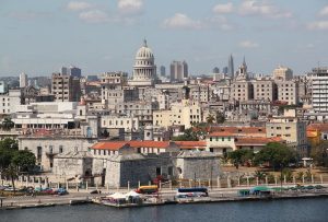 skyline of Havana, Cuba