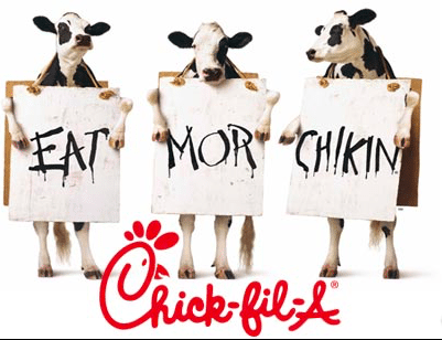 eat more chicken chick-fil-a logo